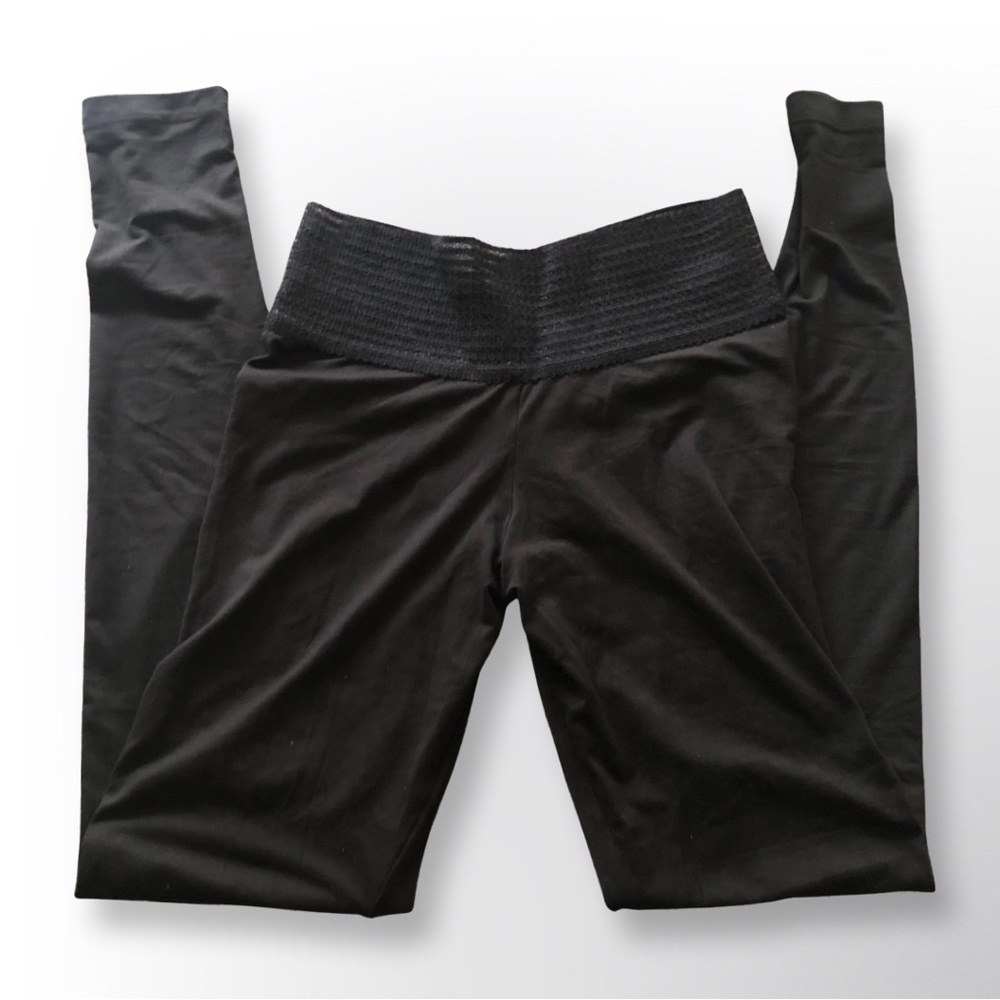 Sold- Basic Booty Cute Booty Lounge Black Leggings